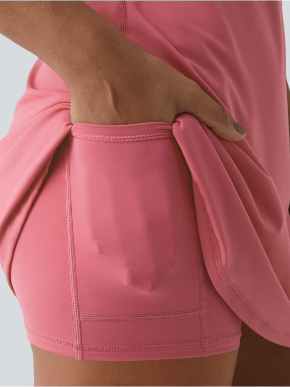 HALARA PLUSH BACKLESS ACTIVE DRESS - Picture 6 of 6